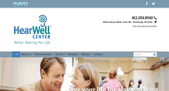 Desktop Screenshot of hearwellcenter.com